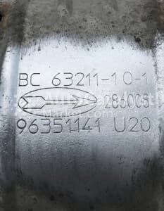 Катализатор от Daewoo, Lancia BC 63211-10-1 №17