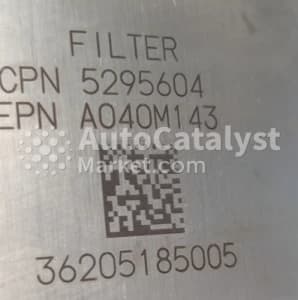 Катализатор от Kenworth CPN 5295604 / EPN A040M143 (DPF) №1