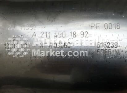 Катализатор от Mercedes-Benz PF 0018 (DPF) (TYPE 1-2)