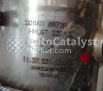 Катализатор от Renault, Nissan 208A08872R №8