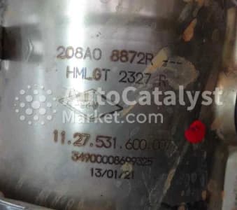 Катализатор от Renault, Nissan 208A08872R №4
