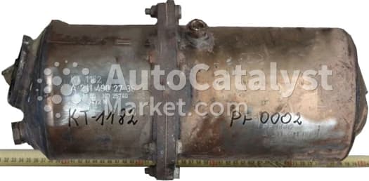 Катализатор от Mercedes-Benz KT 1159 / PF 0002 (CERAMIC+DPF)