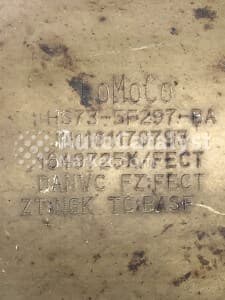 Катализатор от Ford HS73-5F297-BA