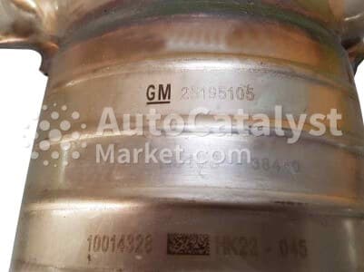 Катализатор от Opel, Vauxhall 25195105 №8