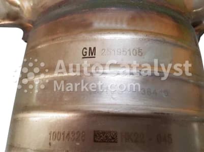 Катализатор от Opel, Vauxhall 25195105 №4