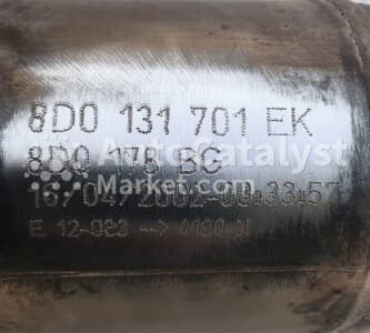 Катализатор от Audi, Volkswagen 8D0131701EK / 8D0178BG