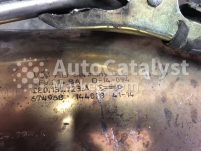 Катализатор от Audi, Volkswagen 2E0214BA / 2E0131723A / 2E0253053P (DPF) №16