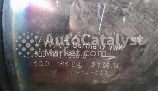 Катализатор от Audi, Volkswagen 5Q0131690D / 5Q0166CA