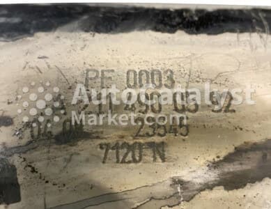 Катализатор от Mercedes-Benz KT 1162 / PF 0003 (CERAMIC+DPF)