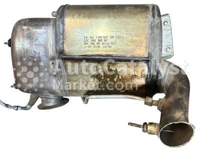 Катализатор от Audi, Volkswagen 5N0131723E / 5N0181AA / 5N0166BA (METAL)