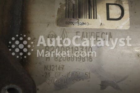 Катализатор от Renault 8200819310 / H8200819816