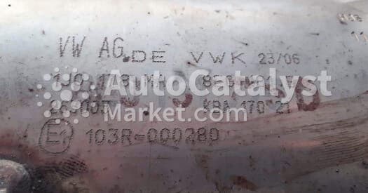 Катализатор от Audi, Volkswagen 1J0178MA / 1E0181EA (CERAMIC+METAL) №8
