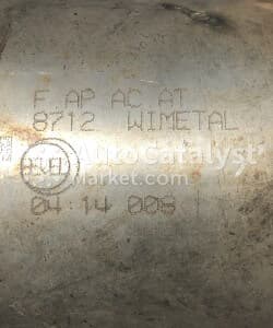 Катализатор от Peugeot, Citroën 8712 (CERAMIC) №8