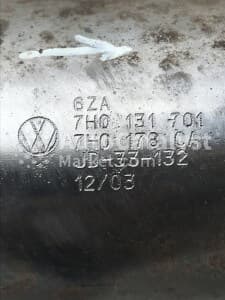 Катализатор от Audi, Volkswagen 7H0131701 / 7H0178CA №7