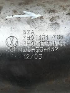 Катализатор от Audi, Volkswagen 7H0131701 / 7H0178CA №3