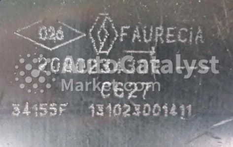 Катализатор от Renault C 627 (CERAMIC+DPF)