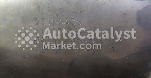 Катализатор от Alfa Romeo, Fiat, Lancia 55194438 / 51803314