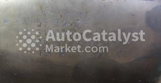 Катализатор от Alfa Romeo, Fiat, Lancia 55194438 / 51803314 №5