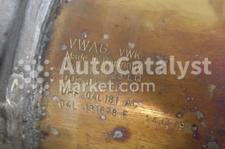 Катализатор от Audi, Volkswagen 04L131723EQ / 04L166CC / 04L181AC / 04L131678F (DPF)