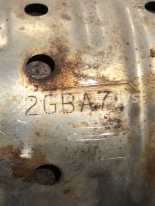 Катализатор от Hyundai, KIA 2GBA7 №6