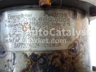 Катализатор от Renault 8201473520 №5