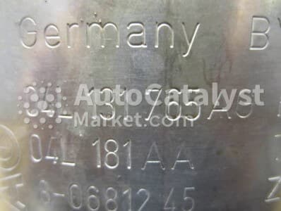 Катализатор от Audi, Volkswagen 04L131765AG / 04L181AA (DPF)