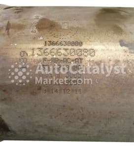 Катализатор от Alfa Romeo, Peugeot, Fiat, Citroën, Lancia 1366630080 / 1366630080 (CERAMIC) №4