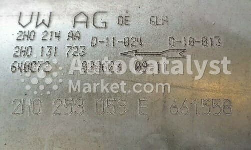 Катализатор от Audi, Volkswagen 2H0214AA / 2H0131723 / 2H0253053E (CERAMIC) №7