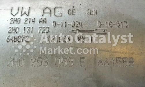 Катализатор от Audi, Volkswagen 2H0214AA / 2H0131723 / 2H0253053E (CERAMIC)