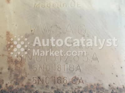 Катализатор от Audi, Volkswagen 5N0131765A / 5N0181BA / 5N0166CA (DPF+METAL)