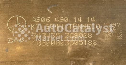 Катализатор от Mercedes-Benz KT 6044 (CERAMIC) №4
