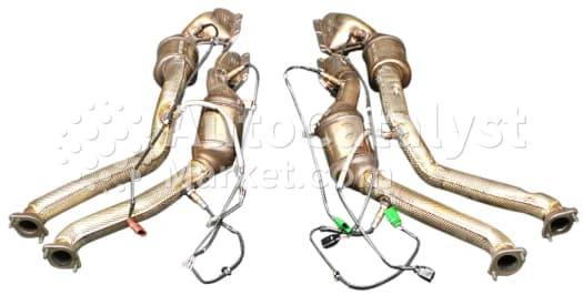 Катализатор от Audi, Volkswagen 4H0131703J / 4H0178DA №2
