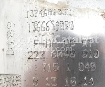 Катализатор от Alfa Romeo, Peugeot, Fiat, Citroën, Lancia 1374606080 / 1366699080 №4