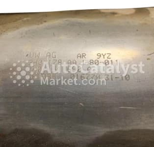Катализатор от Audi, Volkswagen 2H0131690A / 2H0178AA №2