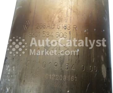 Катализатор от Renault 208A06183R / H8201534606 (DPF) №5