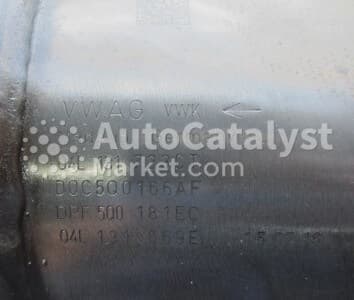 Катализатор от Audi, Skoda, Volkswagen 04L131723CT / 5Q0166AF / 5Q0181EC / 04L131669E (DPF) №11