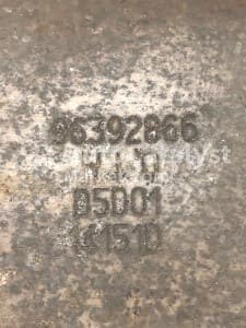 Катализатор от Chevrolet, General Motors 96392866 №8