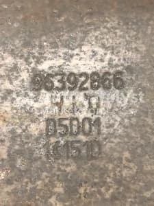 Катализатор от Chevrolet, General Motors 96392866