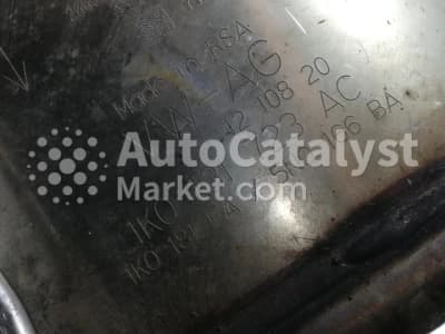 Катализатор от Audi, Volkswagen 1K0131723AC / 1K0181FA / 5N0166BA / 1K0131690EA (METAL)