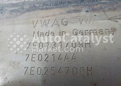 Катализатор от Audi, Volkswagen 7E0131703F + 7E0214AA / 7E0254700H / 7E0131709H (CERAMIC) №10