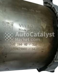 Катализатор от Audi, Volkswagen, Seat 04L131765BR / 5Q0166AB / 5Q0181BD / 04L131669 / 5Q0131705M (DPF+METAL) №12