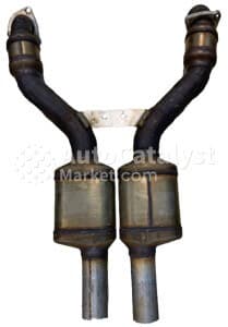 Катализатор от Chevrolet, General Motors 25317908 (second / big) (single) №3