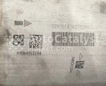 Катализатор от Mercedes-Benz KT 6056 (DPF)