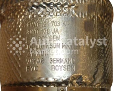 Катализатор от Audi, Volkswagen 8W0131703AN / 8W0178KA + 8W0131703AP / 8W0178JA (CERAMIC+GPF)