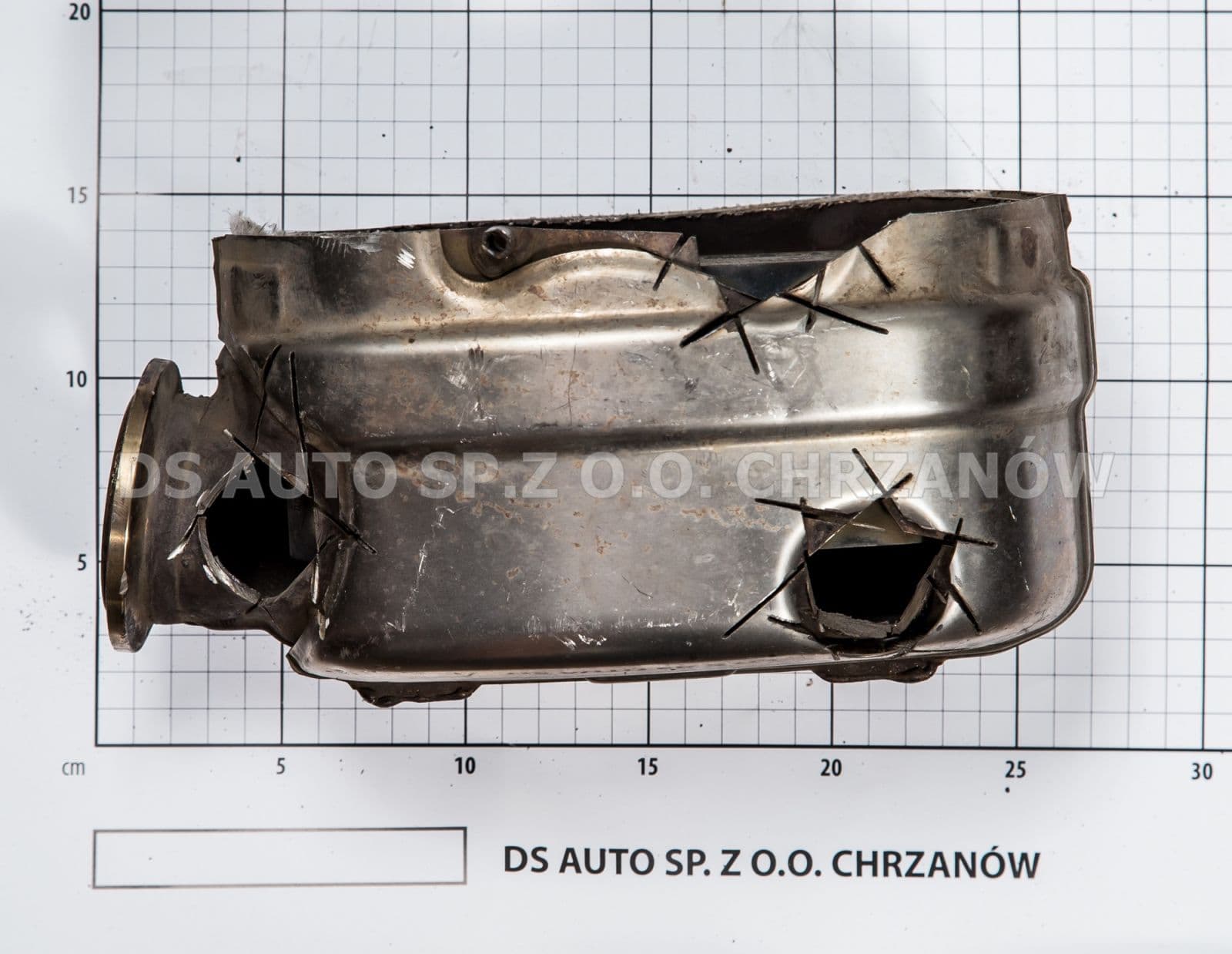 Катализатор от VOLVO 31338669/78HL12-2540043-AAA/METAL/XRF