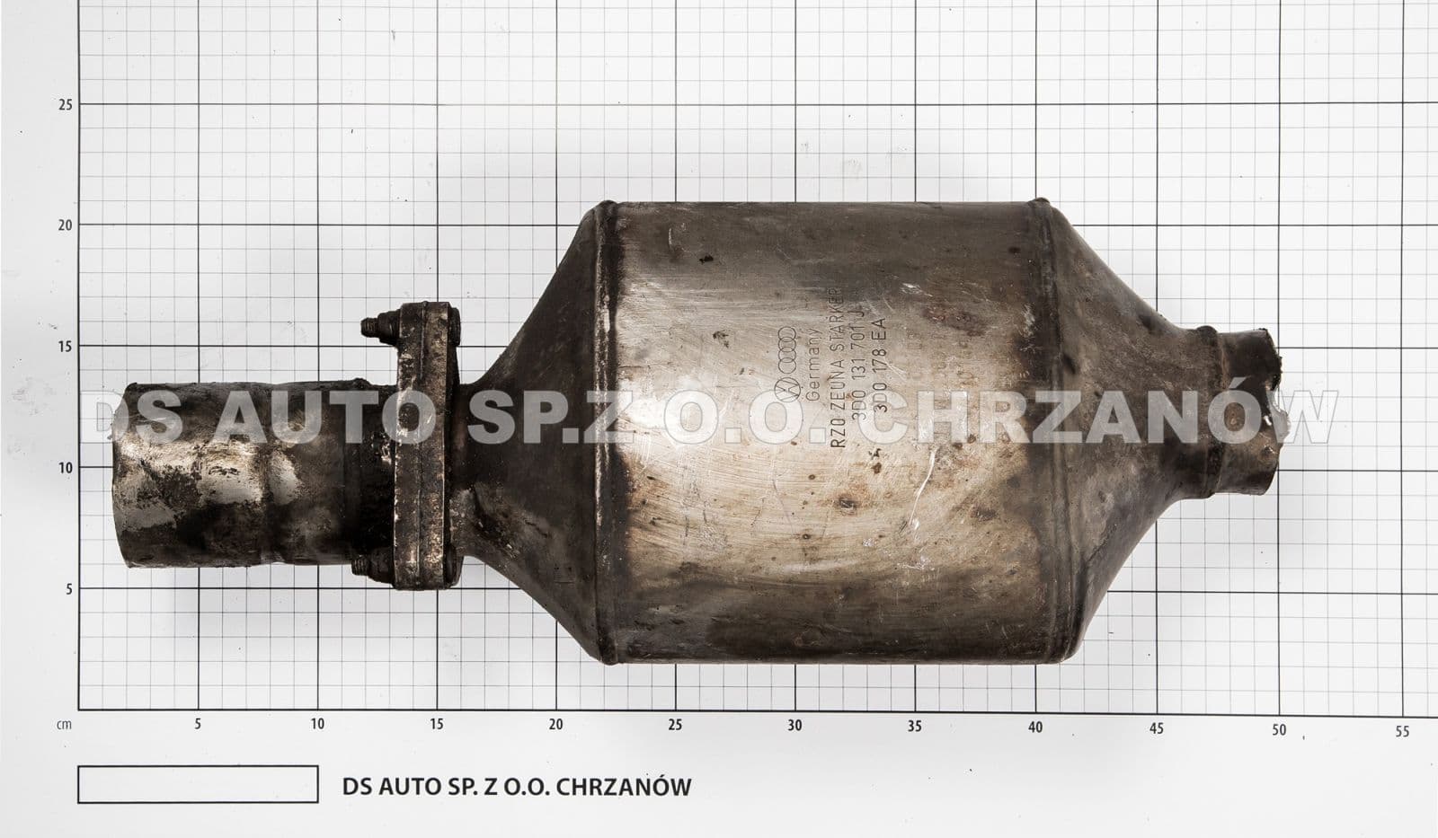 Катализатор от VOLKSWAGEN/AUDI/SKODA 3D0131701J/3D0178EA