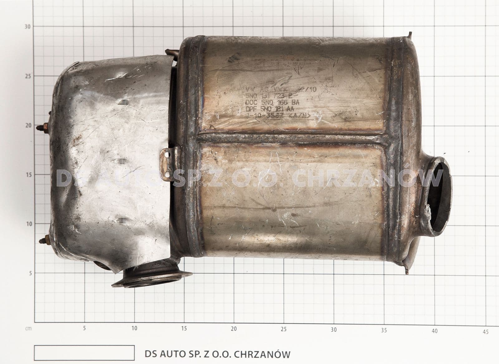 Катализатор VOLKSWAGEN/AUDI/SKODA/SEAT 1K0131723AL/1K0181FD/5N0166BA/DPF/XRF