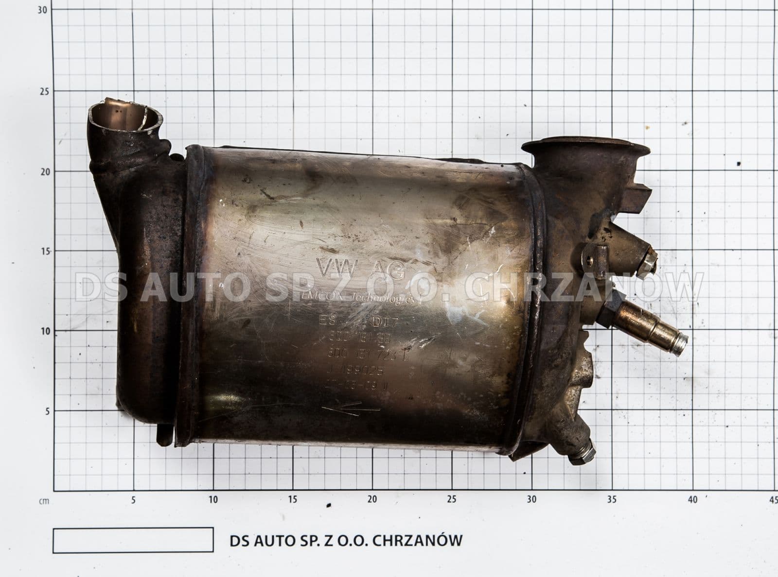 Катализатор от VOLKSWAGEN/AUDI/SKODA 6Q0181EB/6Q0131723J