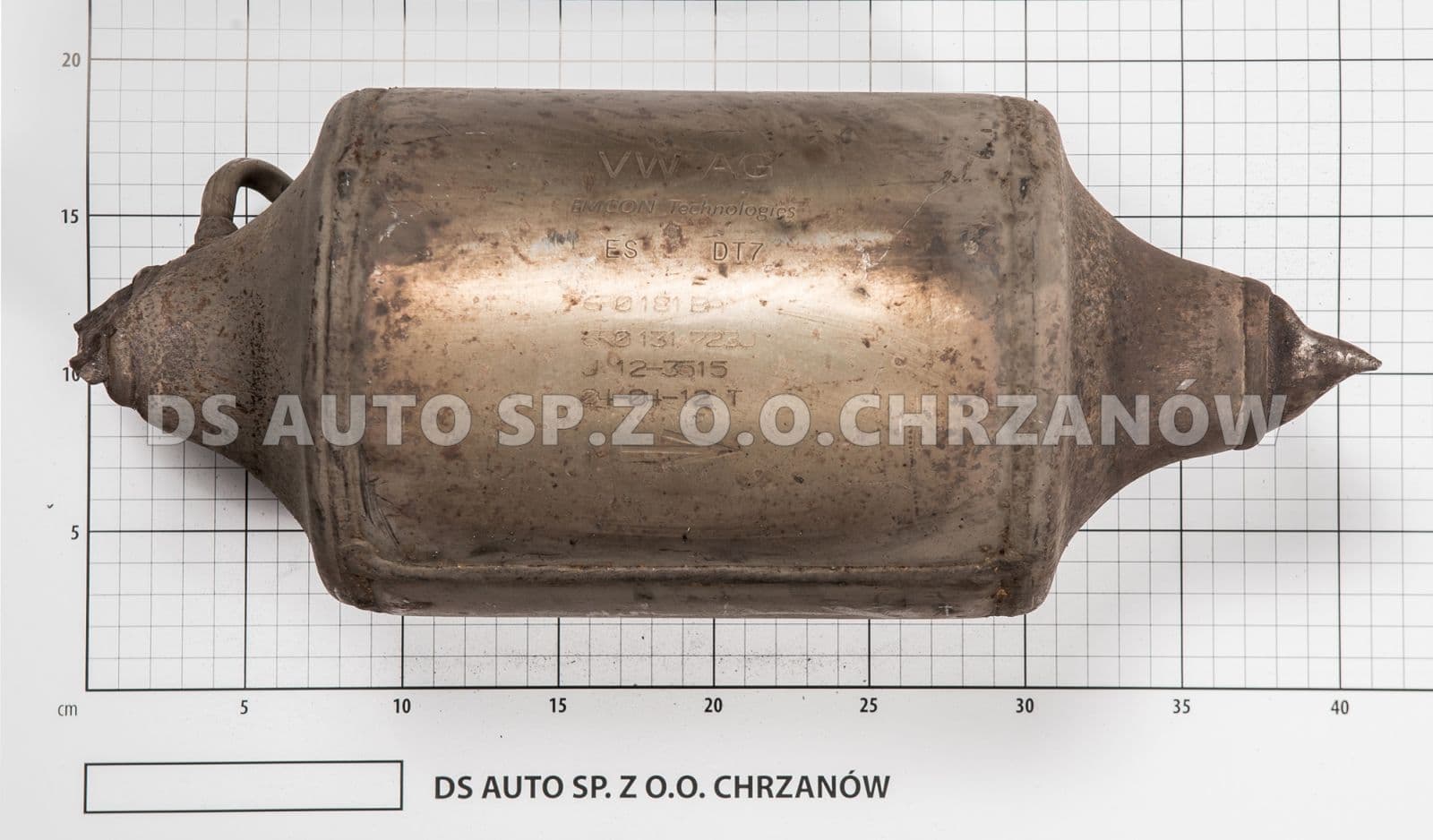 Катализатор от VOLKSWAGEN/AUDI/SKODA 6R0181BA/6R0131723J