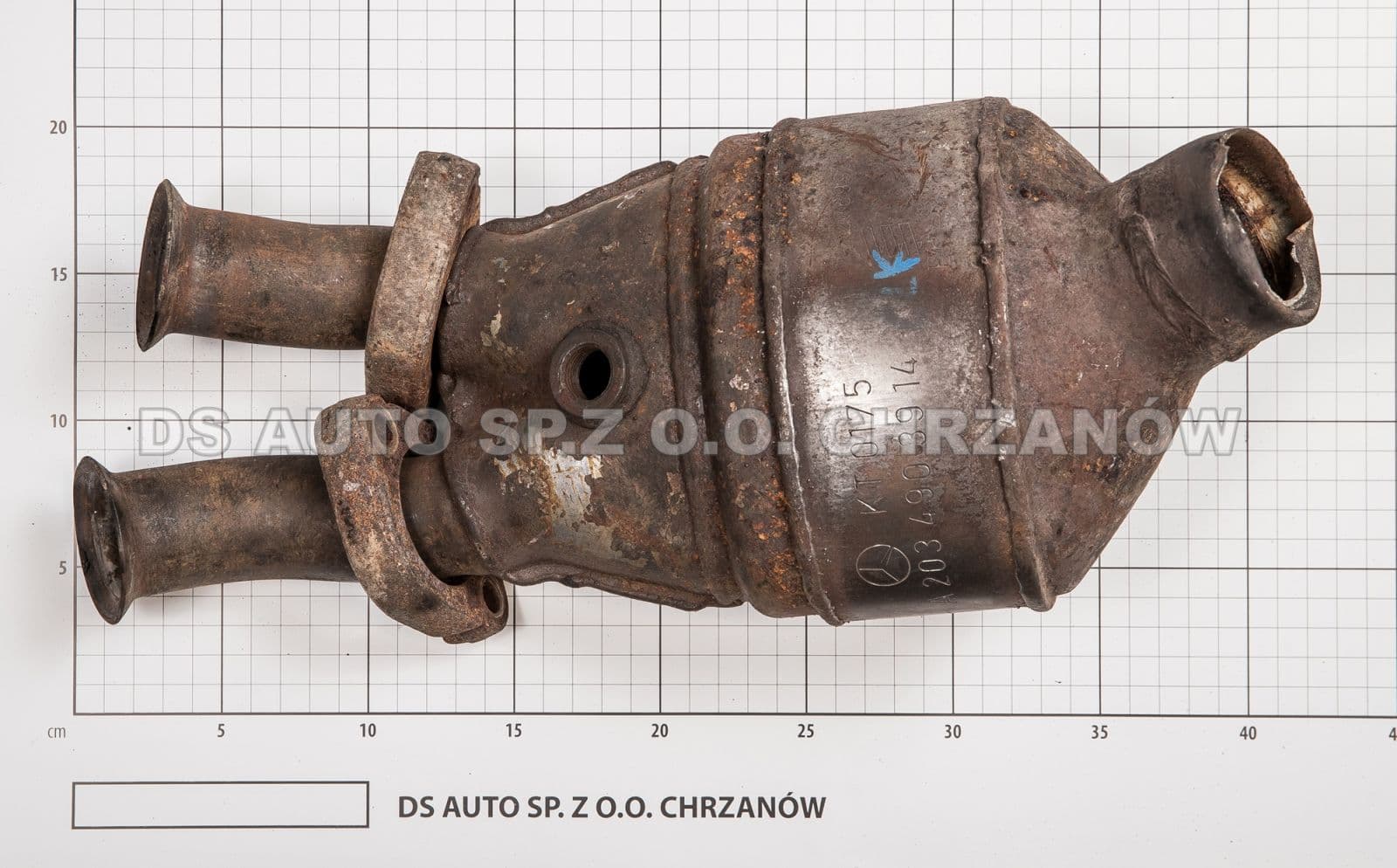 Катализатор от MERCEDES KT0175/A2034903414